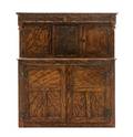 An English Oak Court Cupboard
