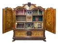 A Dutch Marquetry Cabinet House
