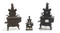 Three Resin Stoves