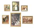 Six Framed Decorative Articles