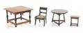 A Group of Furniture Articles