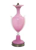 A French Opaline Glass Urn