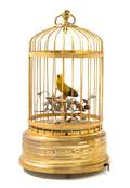 A Continental Style Singing Birdcage Automaton