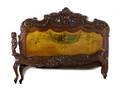 A Continental Carved Bed