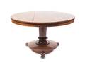 An English Burlwood Breakfast Table