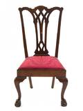A Chippendale Style Mahogany Side Chair