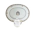 A Chinese Export Armorial Platter