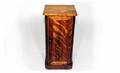 152 Single Door Pedestal in Polished Flame Maple