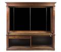 An American Mahogany Display Cabinet