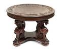 A Neoclassical Mahogany Center Table