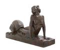 An Art Nouveau Bronze Figure