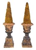 A Pair of Terra Cotta Garden Urns