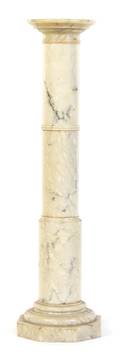 A Continental Marble Pedestal