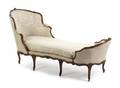 A Louis XV Walnut Duchesse Brisee