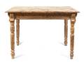 A Provincial Painted Work Table