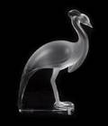A Lalique Molded and Frosted Glass Figure