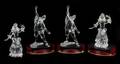 Four Swarovski Cut Glass Figures