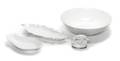 A Group of Four Continental White Porcelain Items