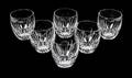 A Group of Twelve Baccarat Cut Glass Tumblers