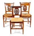 Three French Provincial Side Chairs