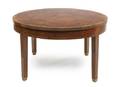 An American Circular Mahogany Low Table