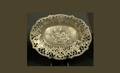 1153 German Rococo Style Sterling Center with Three Pu