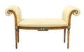 A Regency Style Painted Window Bench