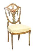 A Regency Style Painted Side Chair