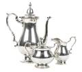 An American Silver Tea Service M Fred Hirsch Co Inc