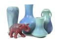 A Collection of Five Van Briggle Pottery Articles