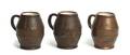 Three Clewell Canton O Pottery Mugs
