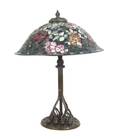 An American Leaded Glass Table Lamp