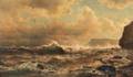 Mauritz Frederick Hendrick de Haas DutchAmerican 18321895 Roaring Surf on the Coast