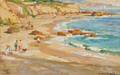 Wayne Beam Morrell American 19232013 La Jolla  Cove Spring 1983