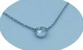 1184 White Gold and 90kt Diamond Necklace AGOPB Will