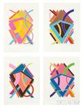 William Thomas Williams American b 1942 HKL PortfolioA Suite of Four Works