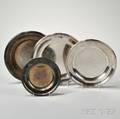 Four French 950 Silver Dishes