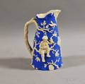 English Reliefdecorated British Pitcher