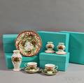 Eleven Pieces of Tiffany amp Co Holiday Porcelain