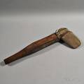 Primitive Stone and Wood Axe