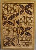 Polynesian Tapa Bark Cloth Painting