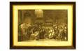 179 Large Antique Photogravure The Trial of Will