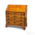 Queen Annestyle Tiger Maple Slantlid Desk