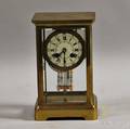 Crystal Regulator Mantel Clock