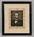 Lincoln Abraham 18091865 Portrait by Jacques Reich 18521923 Signed 1911