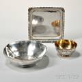 Three Pieces of American Sterling Silver Tableware
