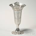 Roger Williams Silver Co Sterling Silver Vase