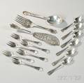 Fifteen Pieces of Tiffany amp Co Sterling Silver Flatware