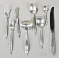 Wallace Stradivari Pattern Sterling Silver Flatware Service