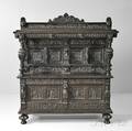 Renaissance Revival Oak Court Cupboard